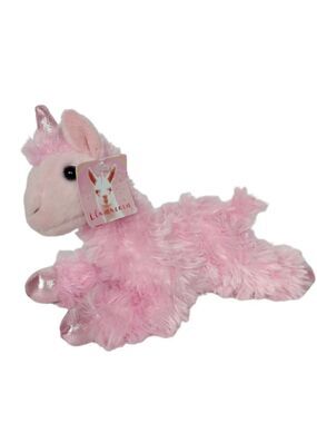 Aurora World Pink Lllamacorn Metallic Plush 8.5 Inch